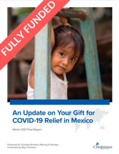 COVID-19 Relief in Mexico | Fully Funded by CB Moving and Storage
