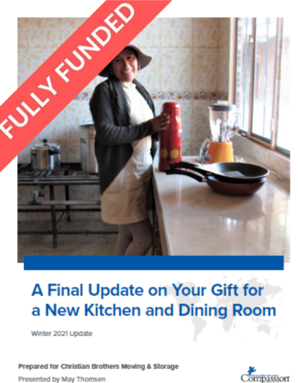 New Kitchen & Dining Room Gift | Fully Funded by CB Moving Project