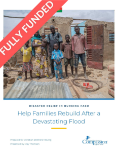 Fully funded disaster relief charity in Burkina Faso | CB Moving and Storage
